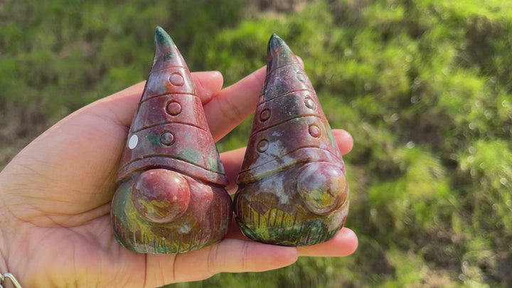 Ocean Jasper Gnome