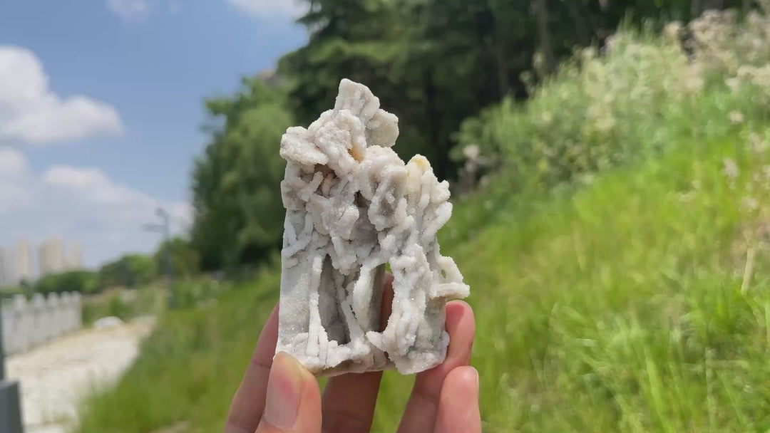 Unique,Natural Sphalerite Crystal Slice