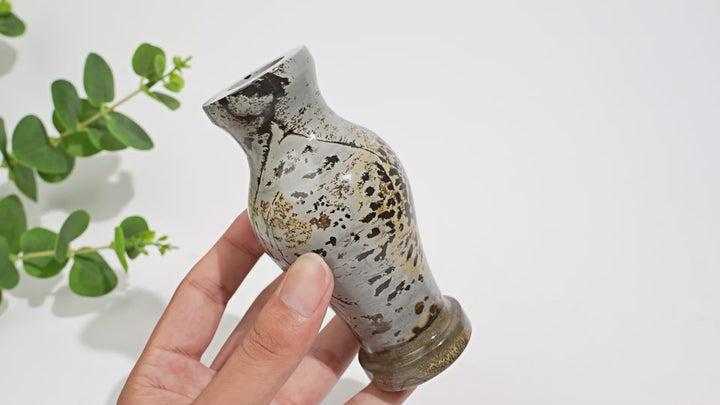 Unique,Natural Crystal Carving Picture Jasper Vase