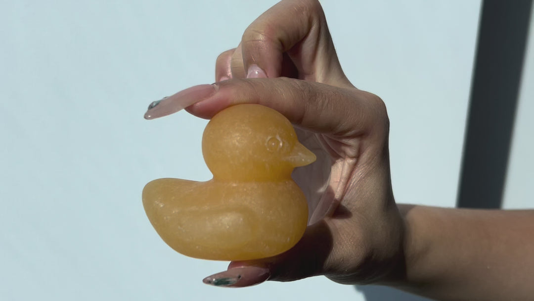 Crystal Carved Duck