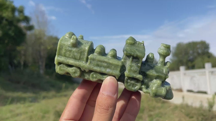 Natural Crystal Carving Train