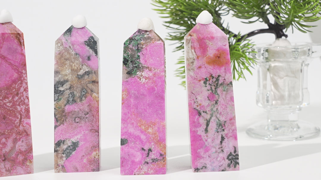 Natural Cobalt Calcite Point