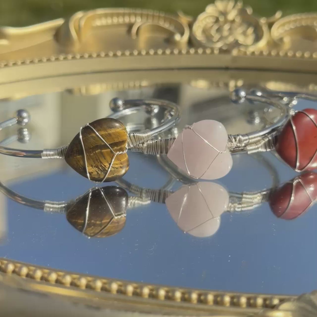 Crystal Heart Bracelet