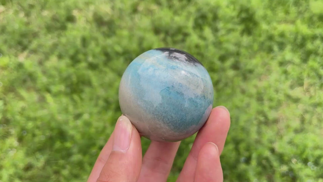 Natural Crystal Trolleite Sphere