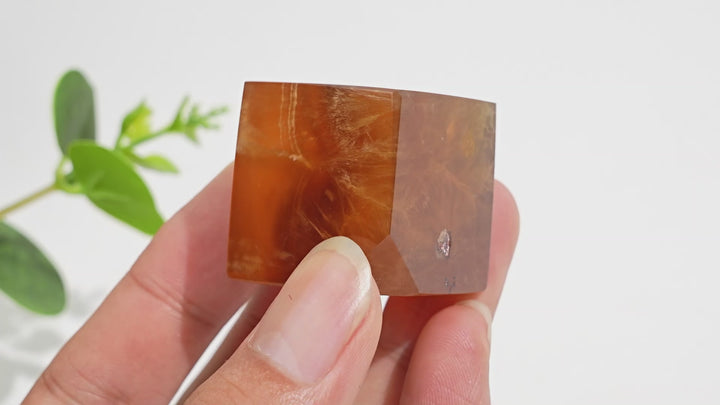 Natural Crystal Fluorite Cube