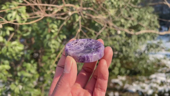 Natural Crystal Carving Dream Amethyst Bowl
