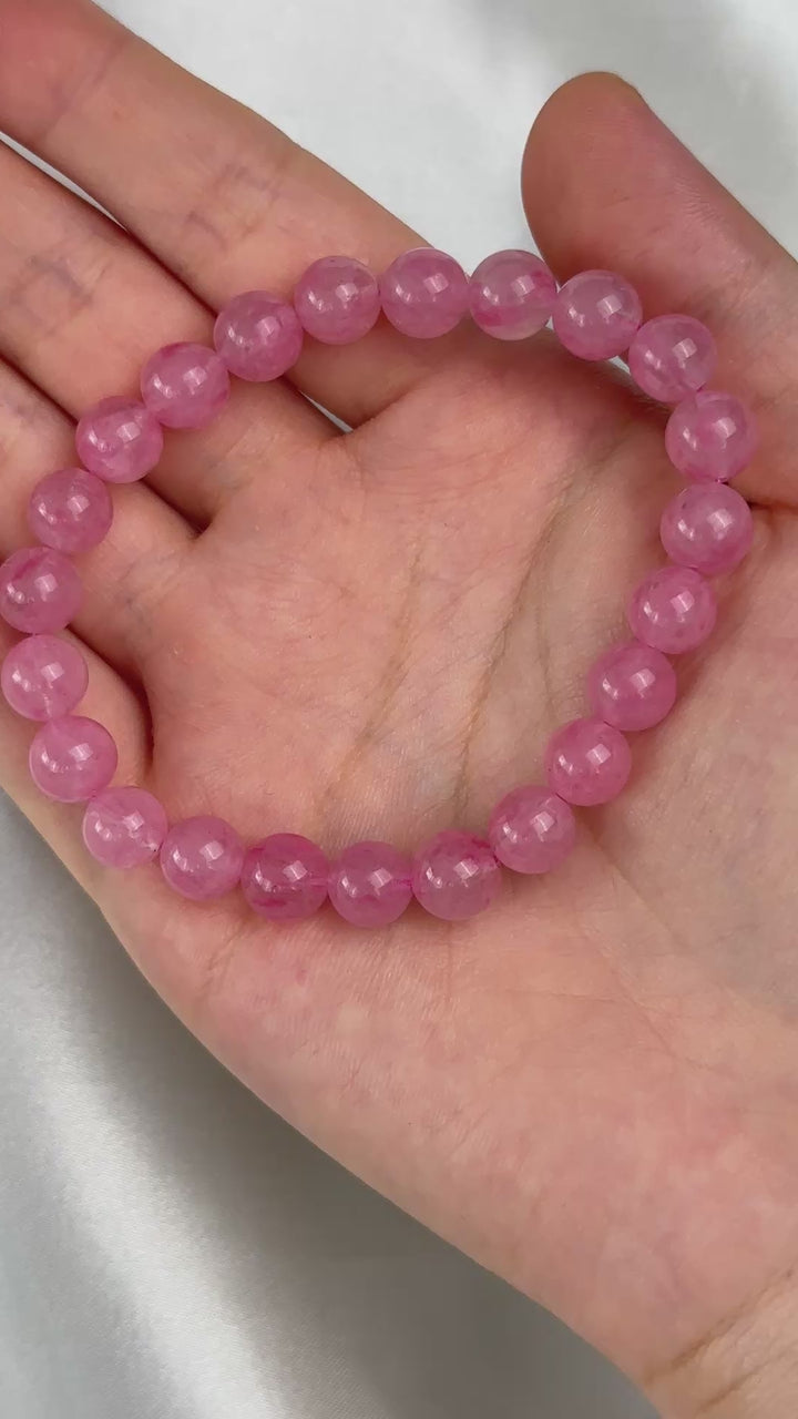 Rhodonite Bracelet 7.8-8.3mm