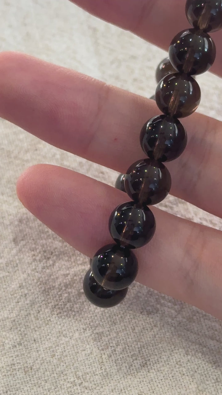 Smoky Quartz Bracelet 8.0-8.3mm
