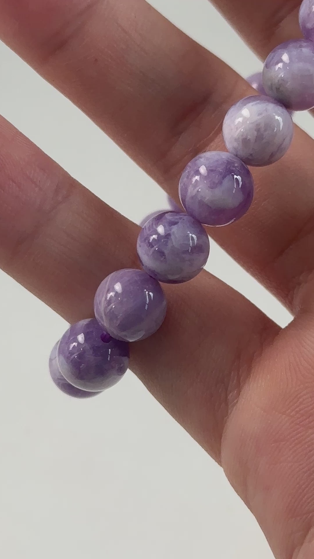 Lavender Amethyst Bracelet 8.1-8.3mm