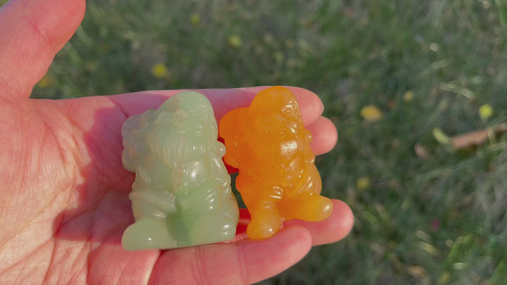 Natural Gift Sack Santa Claus