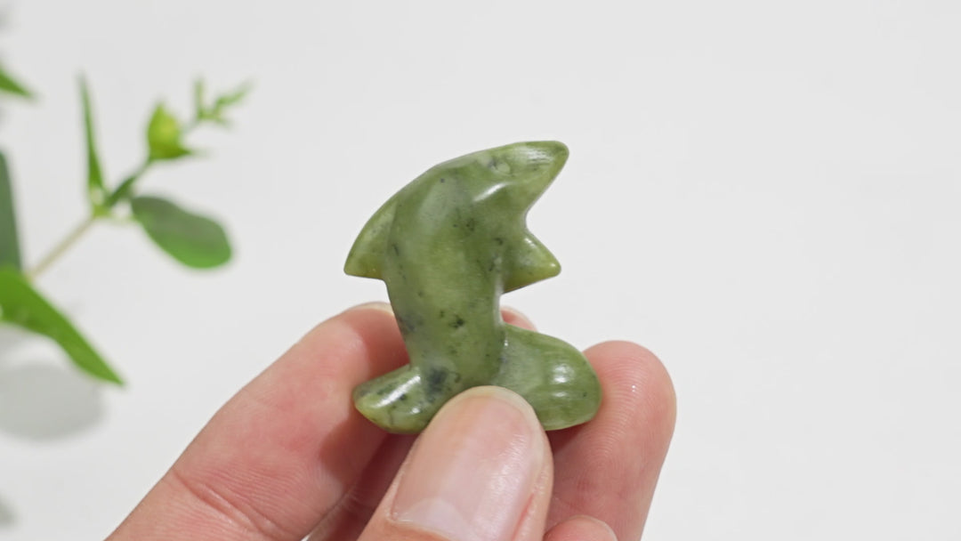 Natural Crystal Mixed Material Mini Fish