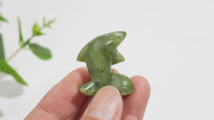 Natural Crystal Mixed Material Mini Fish