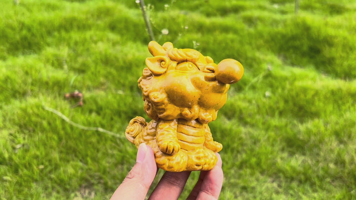 Yellow Aventurine Dragon Baby