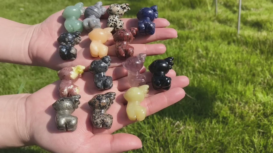 Natural Mini Crystal Fawn
