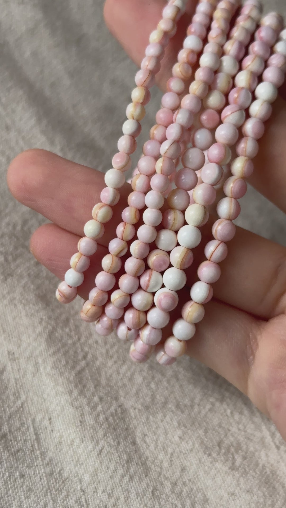 Queen Conch Shell Triple Wrap 3.9-4.6mm