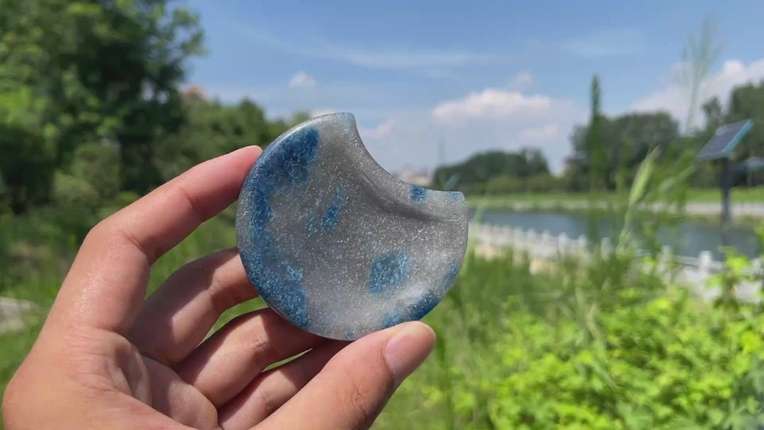 Natural Crystal K2 Moon Bowl