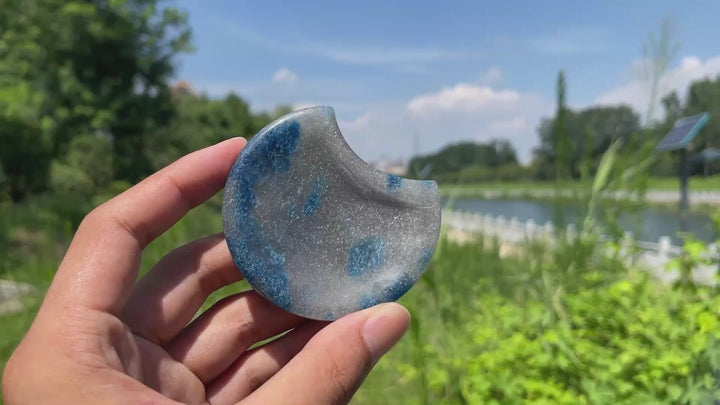 Natural Crystal K2 Moon Bowl