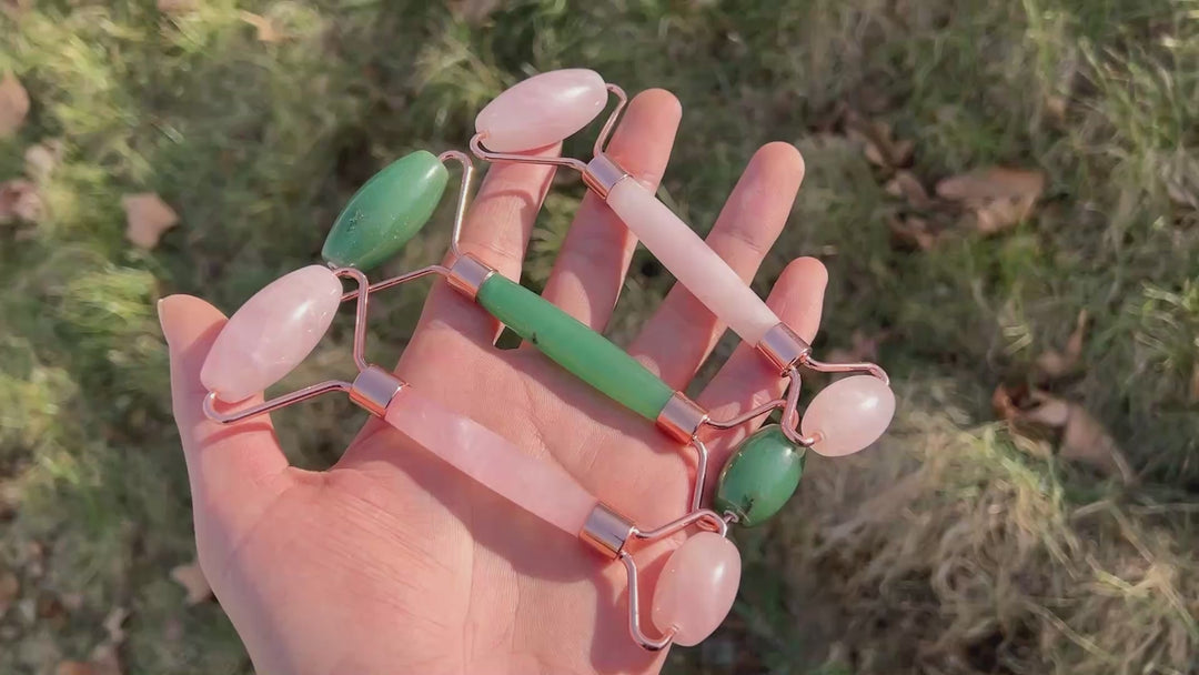 Natural Crystal Massage Stick