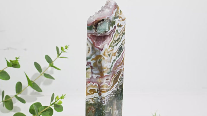 Unique,Natural Stunning Ocean Jasper Point