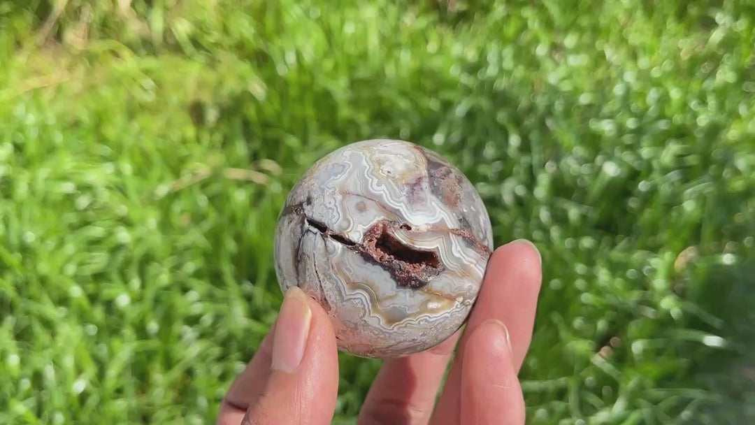 Mexican Agate Sphere