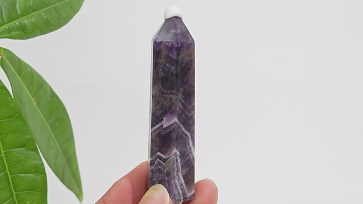 Natural Crystal Dream Amethyst Point