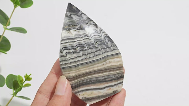 Natural Crystal Mexican Calcite Teardrop