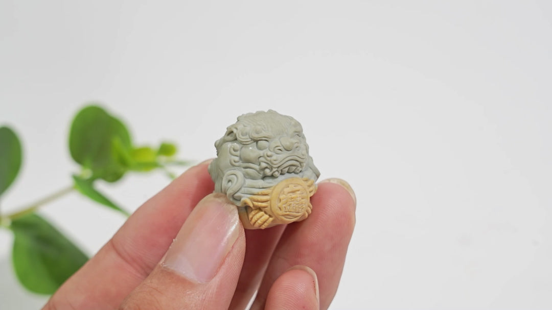 Natural Crystal Mermaid With Pixiu Carving