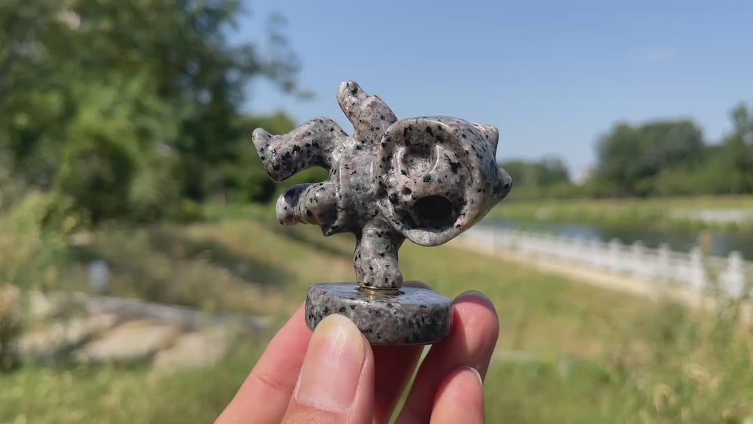 Natural Crystal Swivel Ghost