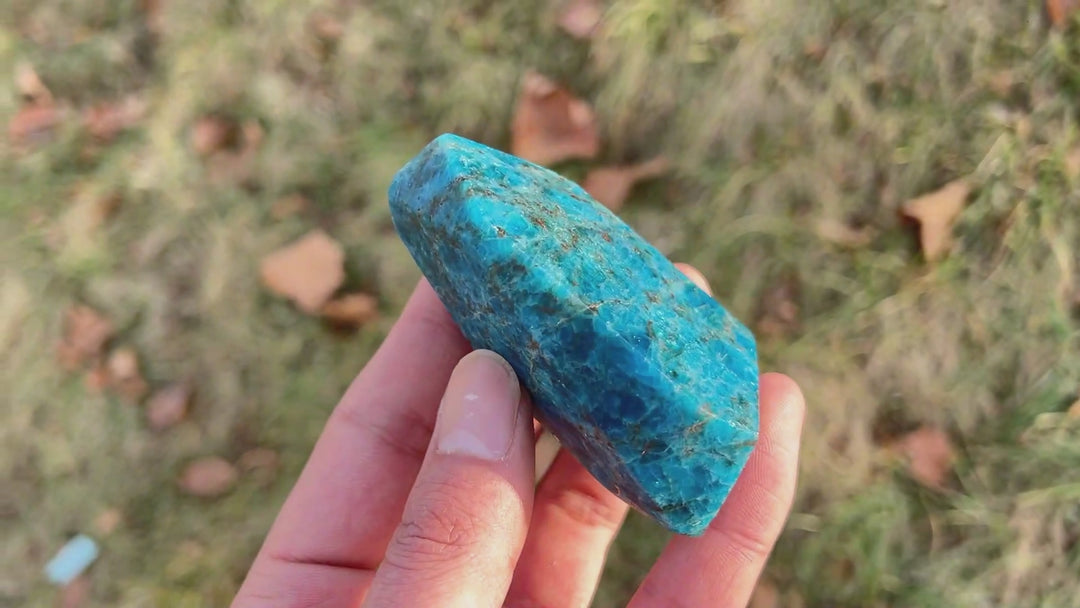 Natural Blue Apatite Freeform