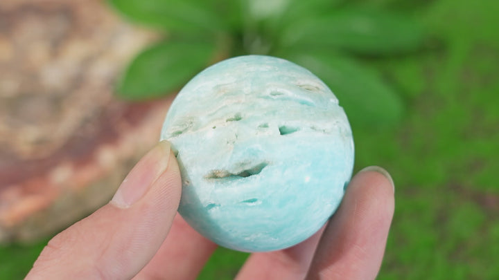 Natural Hemimorphite Sphere