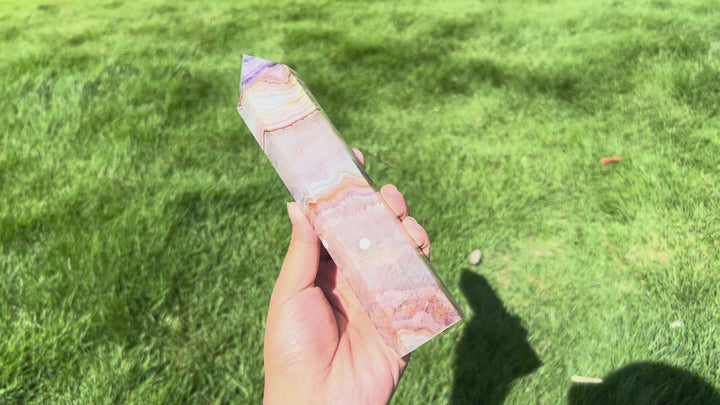 Amethyst Agate Tower