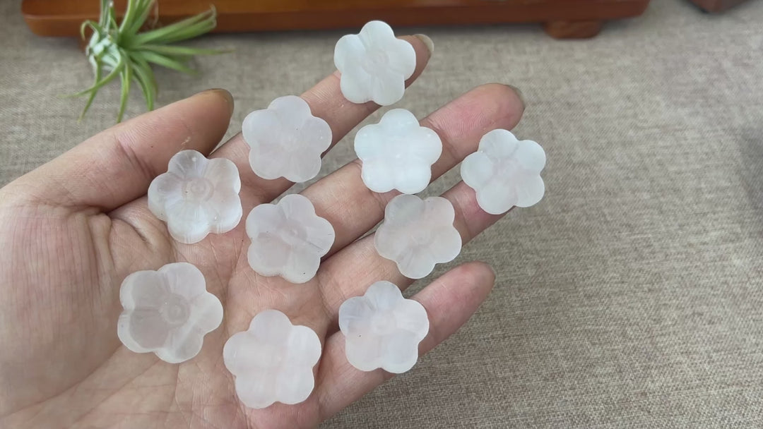 Natural Selenite Flower