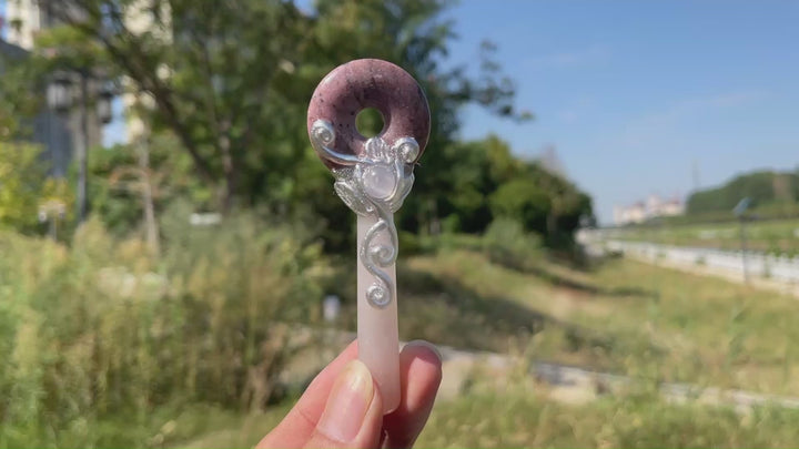 Natural Crystal Magic Wand