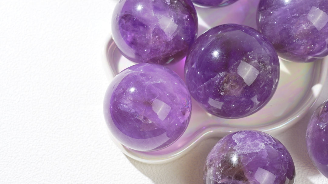 Natural Ametrine Crystal Sphere