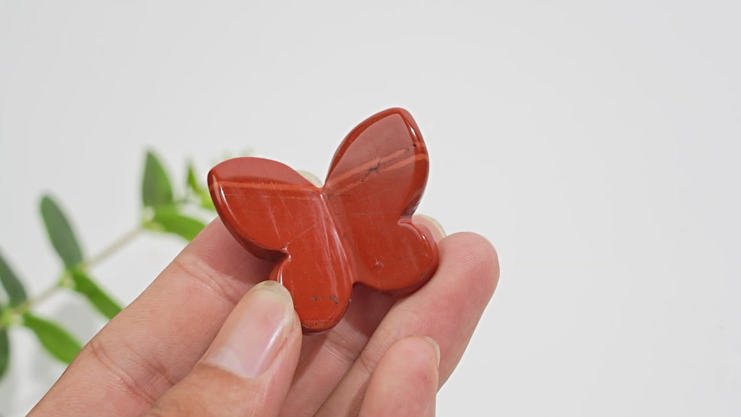 Natural Crystal Exquisite Butterfly Carving
