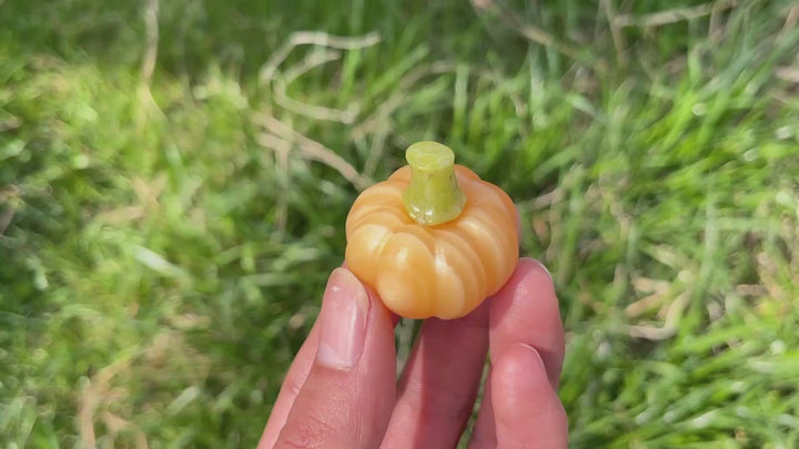 Yellow Calcite Pumpkin