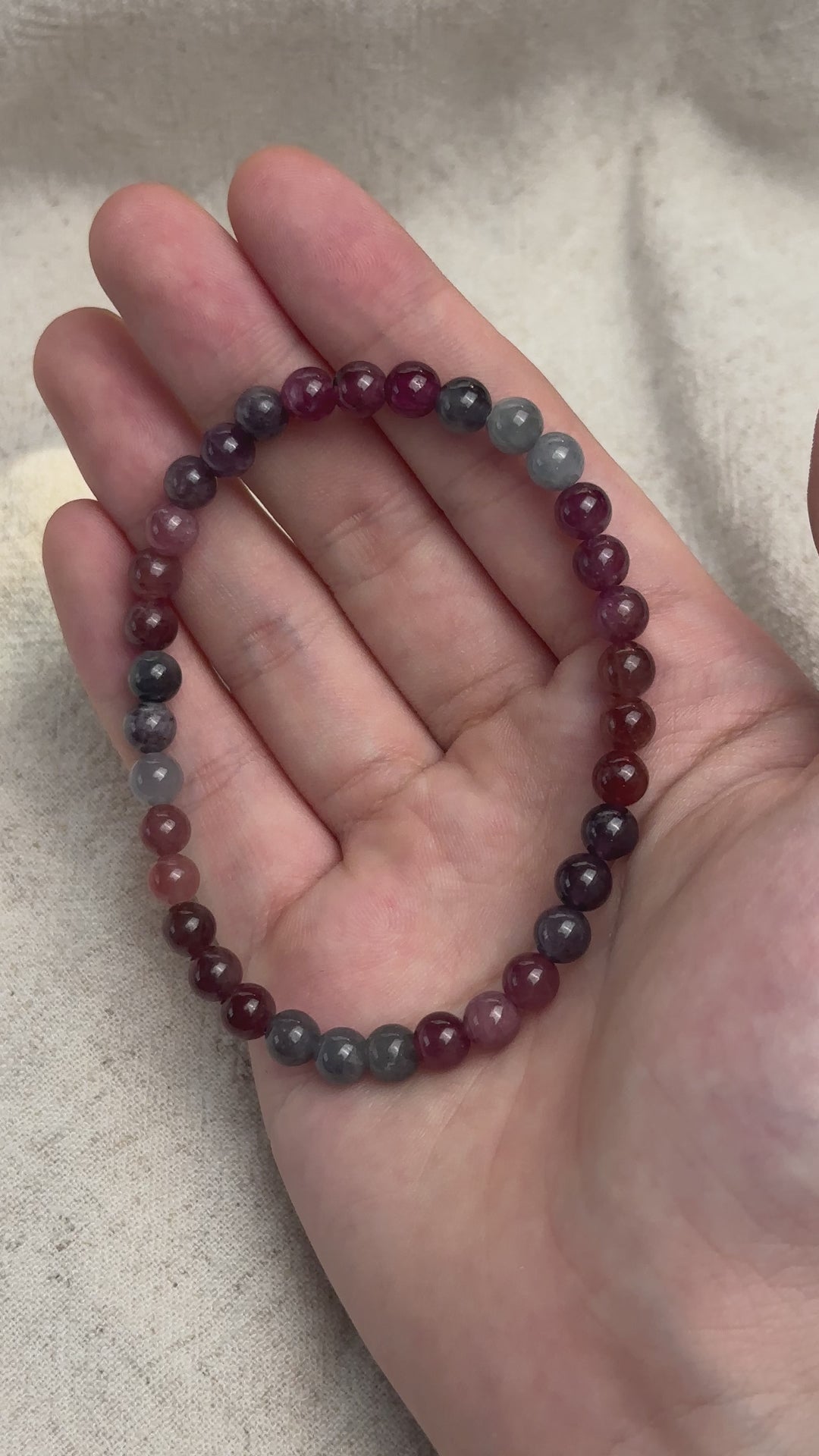 Rainbow Spinel Bracelet 5.4-5.7mm