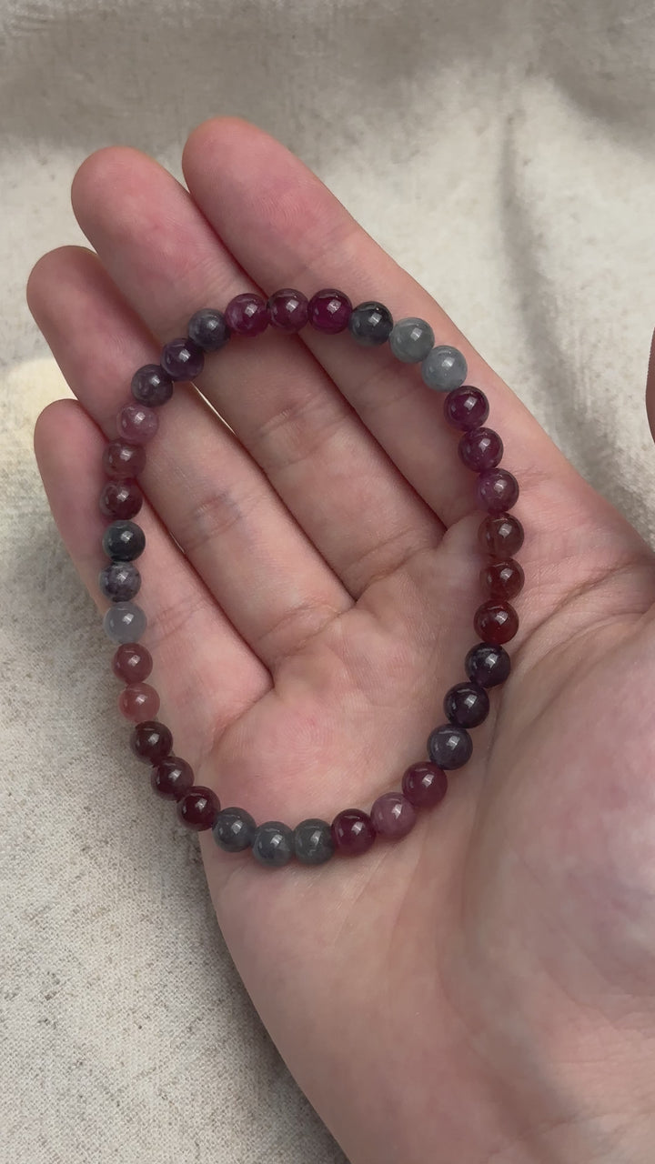 Rainbow Spinel Bracelet 5.4-5.7mm