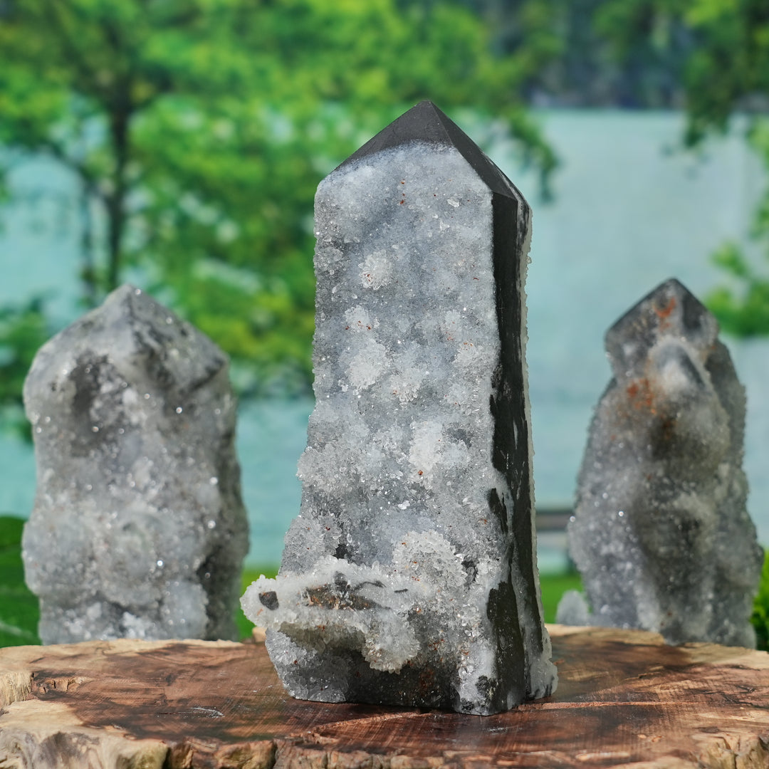 Unique,Natural Sphalerite Point