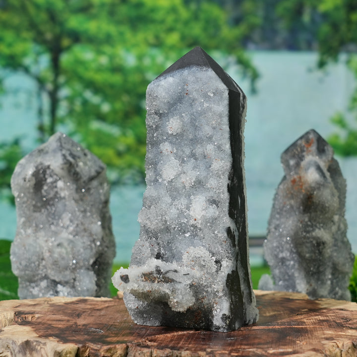 Unique,Natural Sphalerite Point