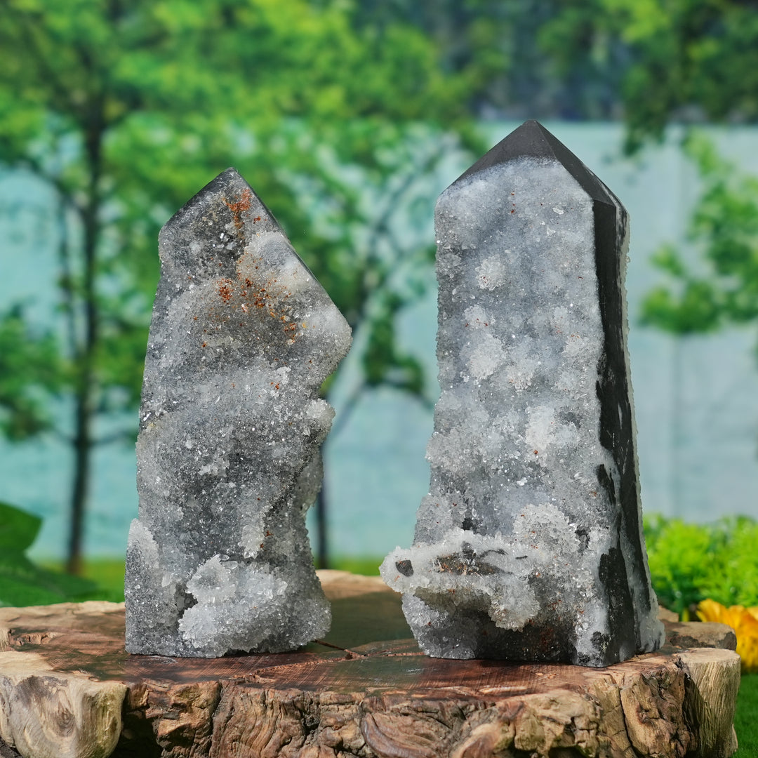 Unique,Natural Sphalerite Point